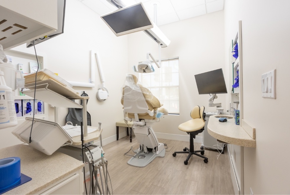 Dental exam room