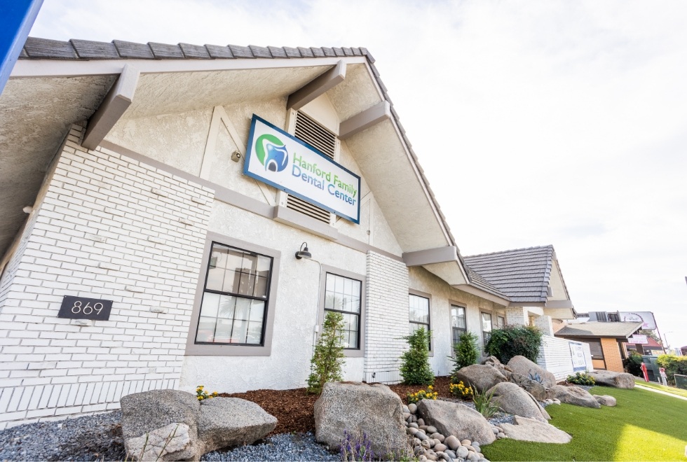 Exterior of Hanford Family Dental Center